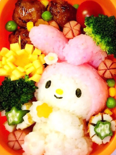 キャラ弁☆マイメロディ-レシピのメイン写真