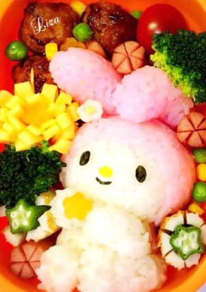 キャラ弁☆マイメロディ-レシピのメイン写真
