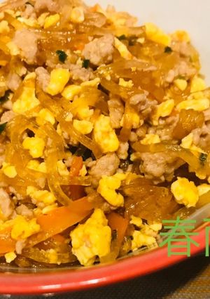 ★余った野菜で・簡単★春雨丼-レシピのメイン写真