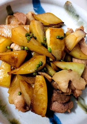 簡単☆大根と実山椒炒のうま煮-レシピのメイン写真