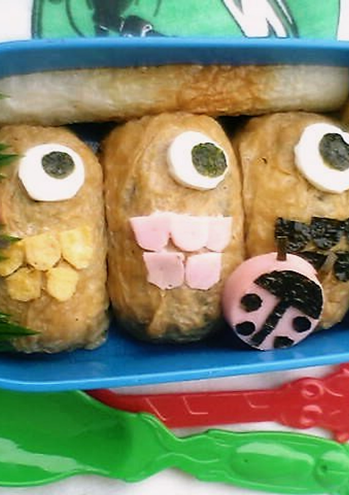 お稲荷さんでこいのぼり弁当-レシピのメイン写真