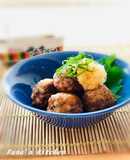 さんま缶DE驚愕の和風おろし肉団子♡