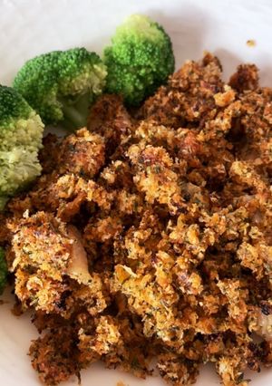 家でもフレンチ！鶏もも肉の香草パン粉焼き-レシピのメイン写真