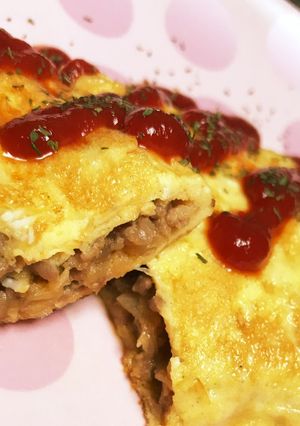 具がポロポロしない【オムレツ】弁当にも◎-レシピのメイン写真