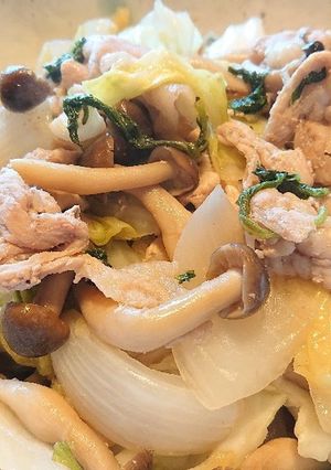 冷凍豚肉♪大葉消費にも！簡単！大葉炒め♪-レシピのメイン写真