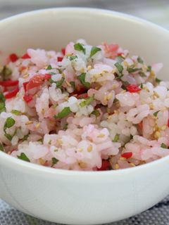 梅干しまぜご飯-レシピのメイン写真