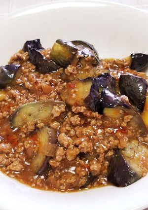 ☆食欲増進♪ピリ辛肉味噌で麻婆茄子☆-レシピのメイン写真