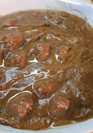 ざくろジュースとくるみを使った料理です-レシピのメイン写真