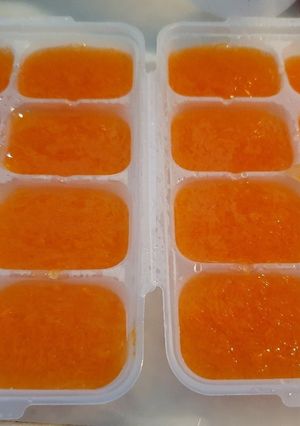 すりおろし人参のスープ(離乳食にも)-レシピのメイン写真