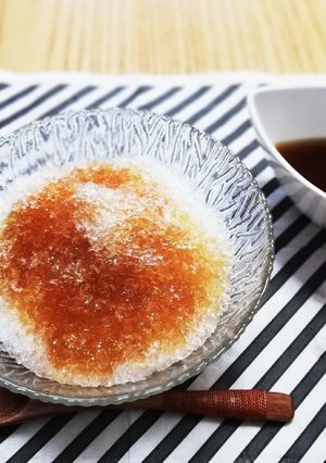簡単！！かき氷【ほうじ茶】-レシピのメイン写真