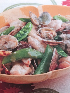 鶏胸肉とアサリの炒め物-レシピのメイン写真