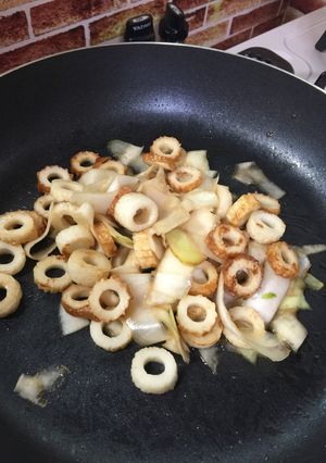大根の皮とちくわのきんぴら-レシピのメイン写真