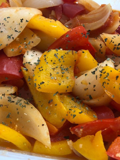 パプリカと新玉のトマト煮込み-レシピのメイン写真