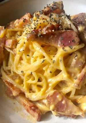 飽きない本格カルボナーラ-レシピのメイン写真