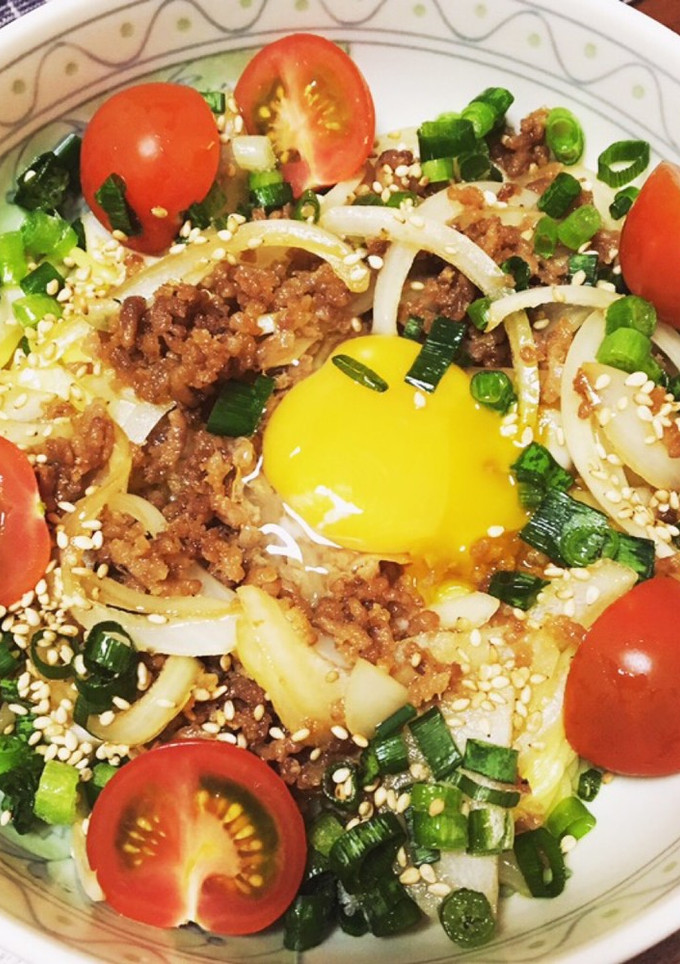 冷やし中華の素で作る簡単まぜそば-レシピのメイン写真