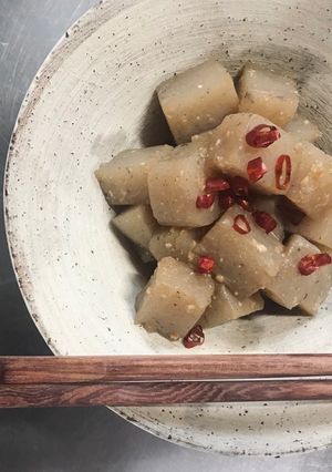 辛味噌こんにゃく[常備菜]-レシピのメイン写真
