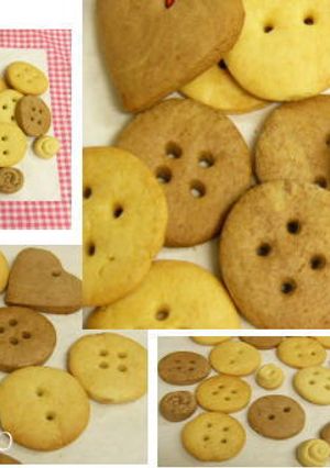 かわいいボタン型クッキー-レシピのメイン写真