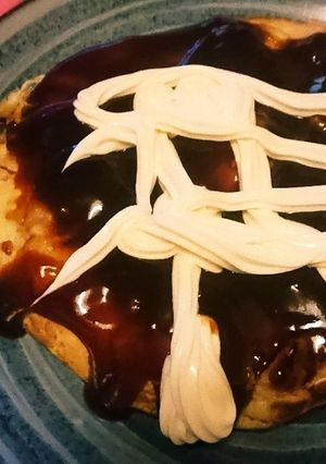 あり物で作る！お好み焼き！(‾▽‾)-レシピのメイン写真