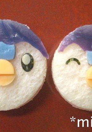 デコ弁キットdeポッチャマ（キャラ弁）-レシピのメイン写真