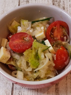 簡単♪*゚野菜たっぷりさっぱりサラダ-レシピのメイン写真