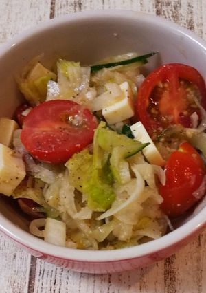 簡単♪*ﾟ野菜たっぷりさっぱりサラダ-レシピのメイン写真