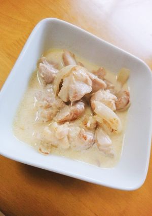 鶏肉のミルク煮-レシピのメイン写真