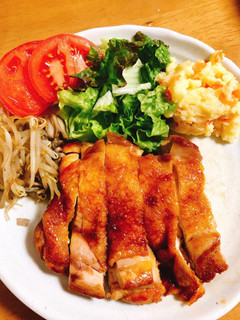 パリパリ皮の鶏モモ照焼き-レシピのメイン写真