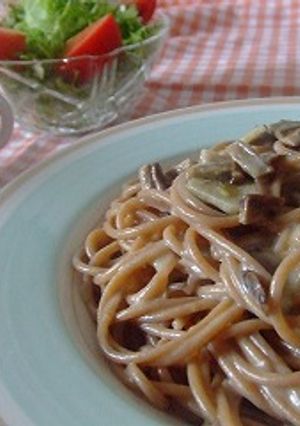 牛乳で作ったクリームパスタ-レシピのメイン写真