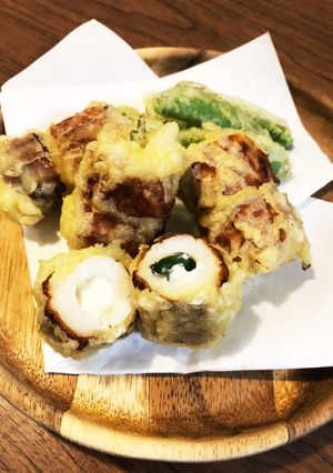 簡単♡青じそチーズちくわの天ぷら-レシピのメイン写真