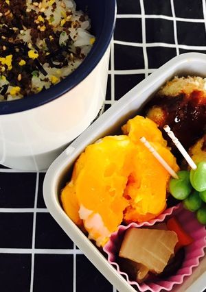 コロッケ弁当-レシピのメイン写真