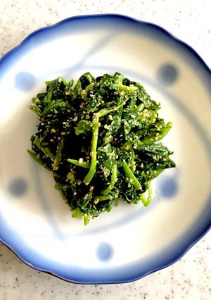 三つ葉のすり胡麻和え-レシピのメイン写真