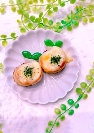 チクワと魚肉ソーセージのマヨチーズ焼き-レシピのメイン写真