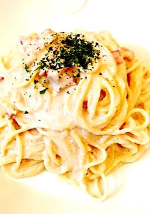 胡麻とナッツ風味の冷製ビシソワーズパスタ-レシピのメイン写真