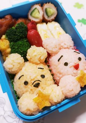 キャラ弁 プーさん-レシピのメイン写真