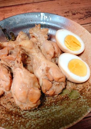 《炊飯器》手羽元のさっぱり煮-レシピのメイン写真