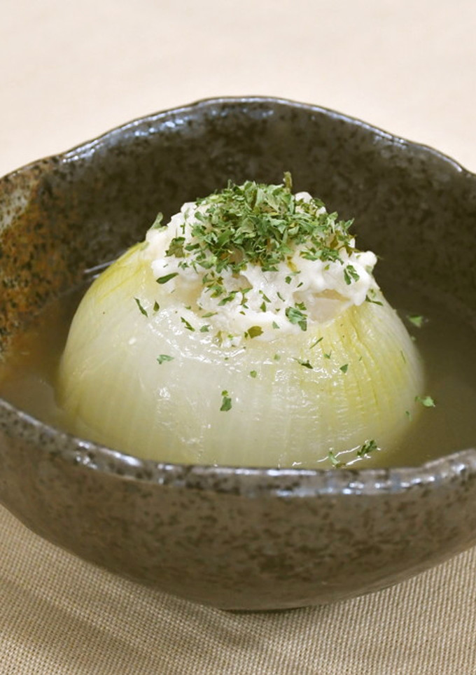 まるごと玉ねぎスープ-レシピのメイン写真