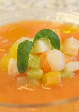 初夏の冷たいトマトスープ-レシピのメイン写真