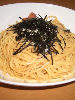 シンプル♪おいしい♪たらこスパ-レシピのメイン写真