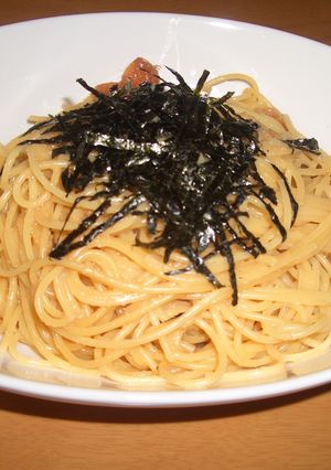 シンプル♪おいしい♪たらこスパ-レシピのメイン写真