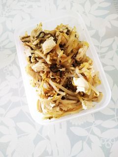 簡単♪ささみともやしの塩昆布サラダ-レシピのメイン写真