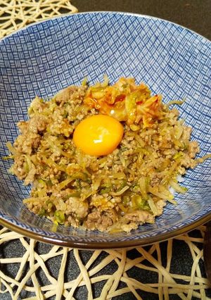 少ないお肉で☆まぜまぜビビンバ風ごはん-レシピのメイン写真