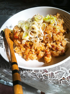 納豆と梅のチャーハン-レシピのメイン写真