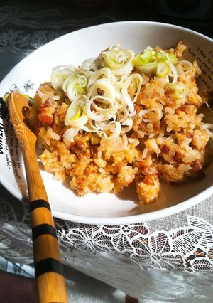 納豆と梅のチャーハン-レシピのメイン写真