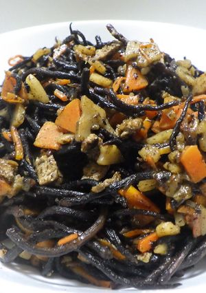 ひじきと根菜の甘煮-レシピのメイン写真