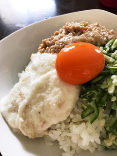 ネバネバ丼-レシピのメイン写真