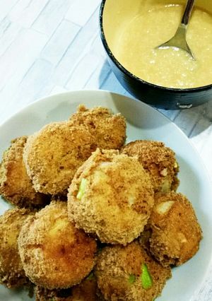 長芋、つるつるオカラダイエットコロッケ-レシピのメイン写真
