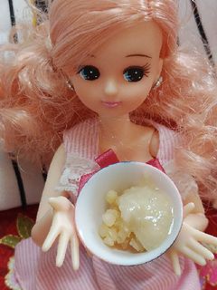 リカちゃんサイズ♡とろろ汁(静岡)ꕤ*.-レシピのメイン写真