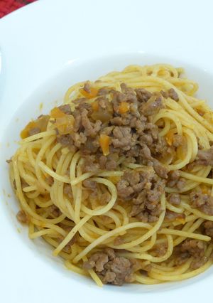 『赤味噌ボロネーゼ』-レシピのメイン写真