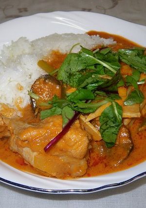 3カ国の“チリソース”deレッドカレー-レシピのメイン写真