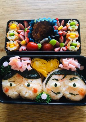 おしりたんていキャラ弁-レシピのメイン写真